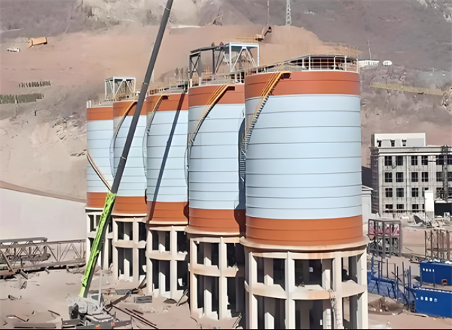 云浮高架钢板仓